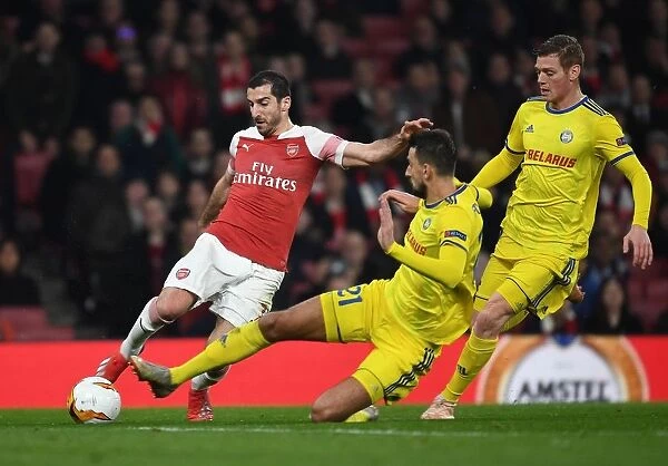 Mkhitaryan vs. Filipenko: Intense Clash in Arsenal's Europa League Battle