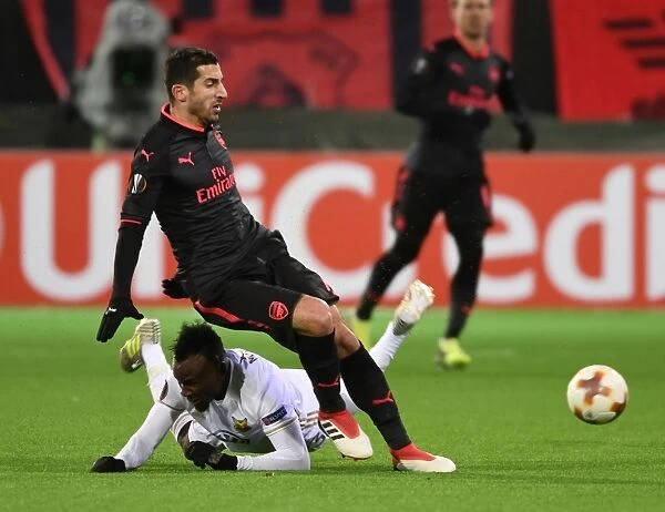 Mkhitaryan vs Mensah: Battle in the Europa League between Ostersunds and Arsenal