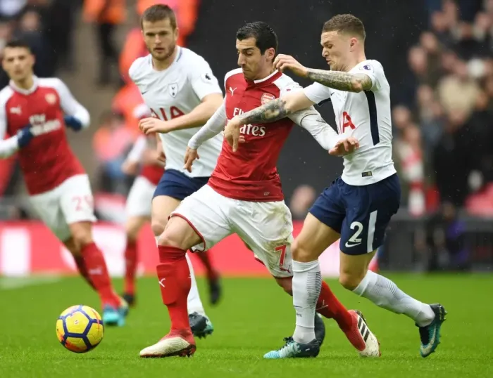 Framed Print : Mkhitaryan vs Trippier: Battle at Wembley - Tottenham Hotspur vs Arsenal, Premier League 2017-18 Framed Print : Mkhitaryan vs Trippier: Battle at Wembley - Tottenham Hotspur vs Arsenal, Premier League 2017-18