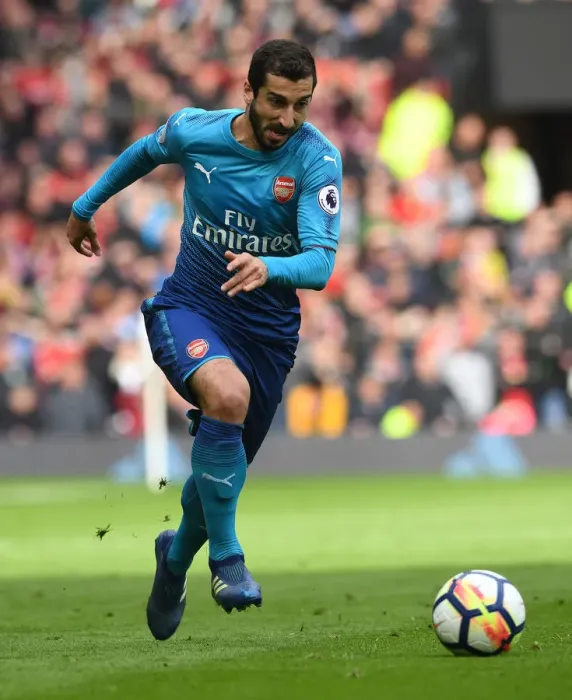 Framed Print : Mkhitaryan's Return: A Battle at Old Trafford - Manchester United vs Arsenal, Premier League 2017-18