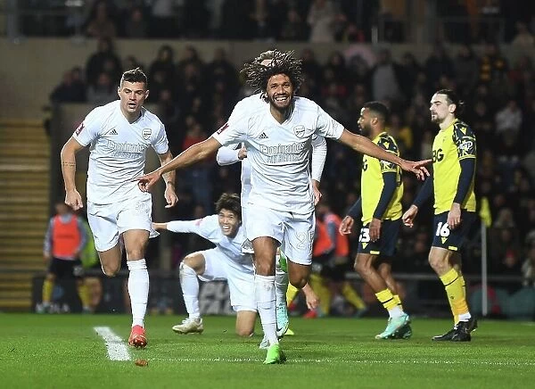 Mo Elneny Scores First Arsenal Goal: Arsenal Advances in FA Cup Against Oxford United