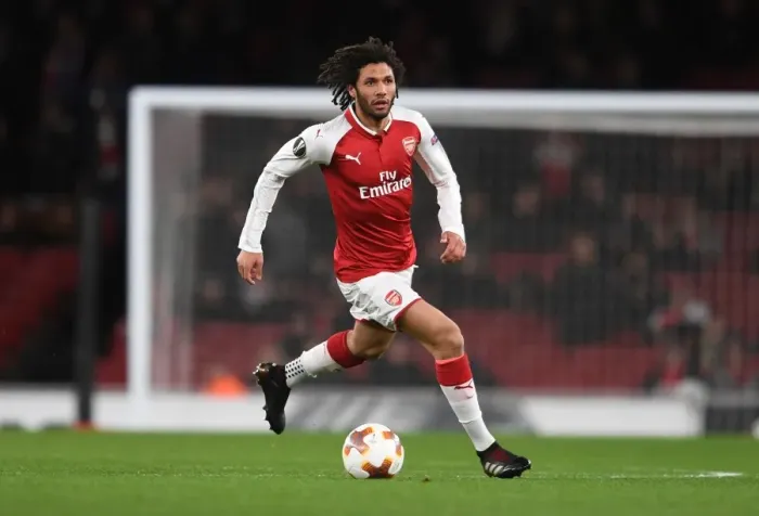 Framed Print : Mohamed Elneny in Action for Arsenal against BATE Borisov - UEFA Europa League 2017-18 Framed Print : Mohamed Elneny in Action for Arsenal against BATE Borisov - UEFA Europa League 2017-18