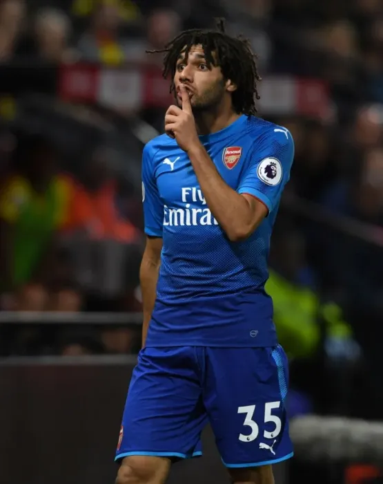 Framed Print : Mohamed Elneny in Action: Arsenal vs. Watford, Premier League 2017-18 Framed Print : Mohamed Elneny in Action: Arsenal vs. Watford, Premier League 2017-18