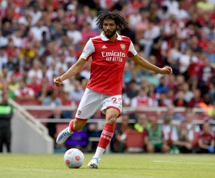 Framed Print : Mohamed Elneny in Action: Arsenal vs. Everton, Premier League 2021-22 Framed Print : Mohamed Elneny in Action: Arsenal vs. Everton, Premier League 2021-22