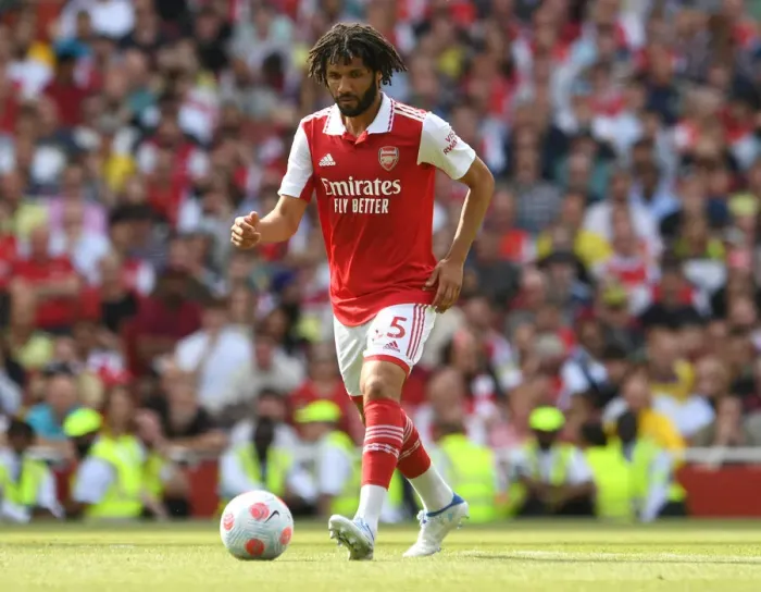 Framed Print : Mohamed Elneny in Action: Arsenal vs. Everton, Premier League 2021-22 Framed Print : Mohamed Elneny in Action: Arsenal vs. Everton, Premier League 2021-22