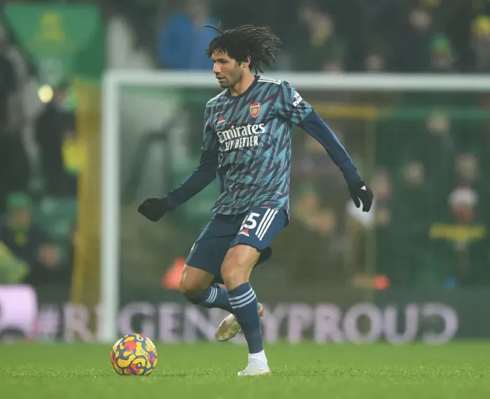Framed Print : Mohamed Elneny in Action: Norwich City vs Arsenal, Premier League 2021-22 Framed Print : Mohamed Elneny in Action: Norwich City vs Arsenal, Premier League 2021-22