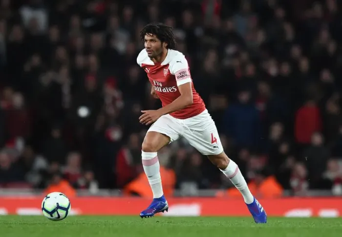 Framed Print : Mohamed Elneny (Arsenal). Arsenal 2:0 Newcastle United Framed Print : Mohamed Elneny (Arsenal). Arsenal 2:0 Newcastle United