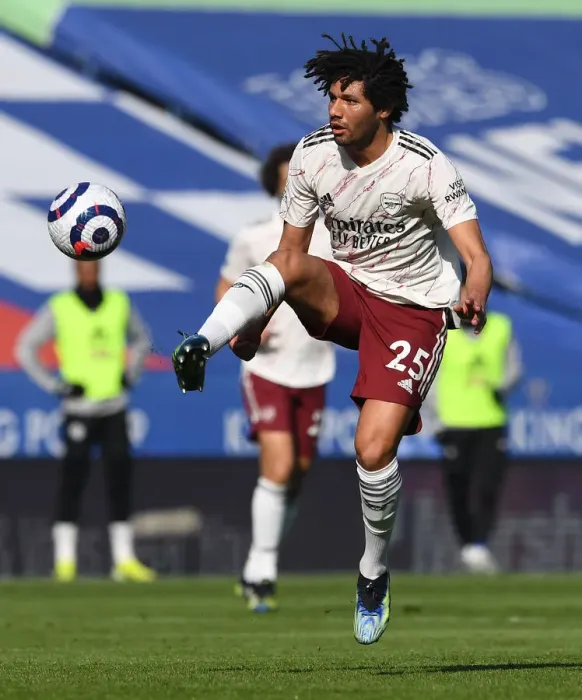Framed Print : Mohamed Elneny: Arsenal's Brilliant Midfield Performance Against Leicester City Framed Print : Mohamed Elneny: Arsenal's Brilliant Midfield Performance Against Leicester City