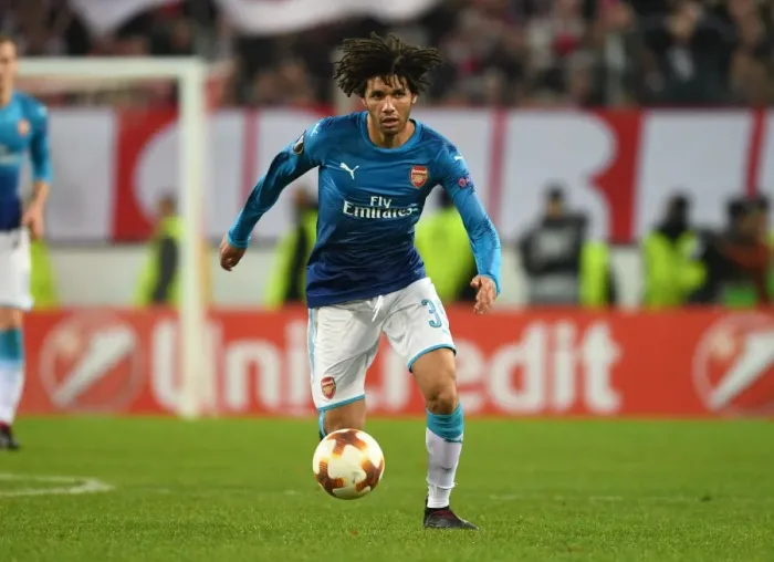Framed Print : Mohamed Elneny: Arsenal's Midfield Maestro Shines in UEFA Europa League Clash Against 1. FC Koln (2017)