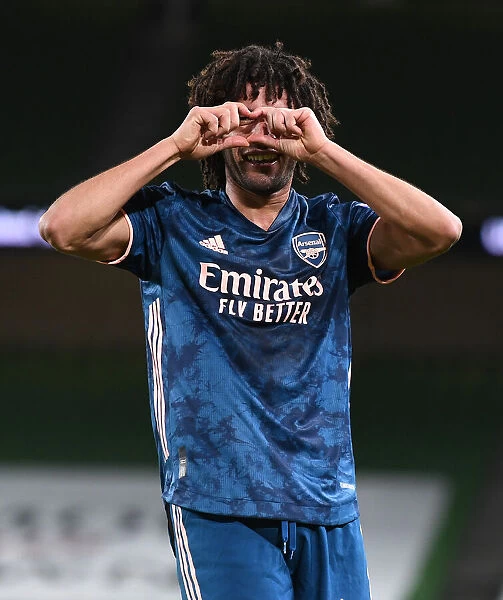 Mohamed Elneny Scores His Second Goal: Arsenal's Europa League Victory over Dundalk