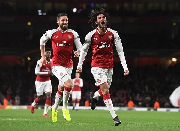 Mohamed Elneny Scores Sixth Goal: Arsenal's Rout of BATE Borisov in Europa League (December 2017)