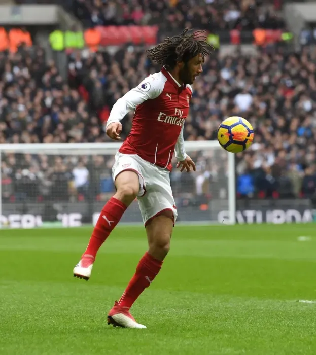 Framed Print : Mohamed Elneny's Gritty Performance: Arsenal's 1-0 Win at Wembley Against Tottenham Hotspur, Premier League 2017-18 Framed Print : Mohamed Elneny's Gritty Performance: Arsenal's 1-0 Win at Wembley Against Tottenham Hotspur, Premier League 2017-18
