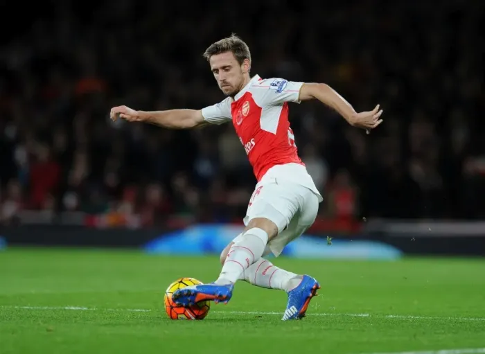 Framed Print : Monreal in Action: Arsenal vs. Tottenham Rivalry at Emirates Stadium (2015-16) Framed Print : Monreal in Action: Arsenal vs. Tottenham Rivalry at Emirates Stadium (2015-16)