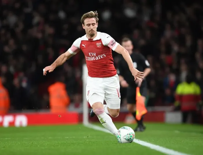 Framed Print : Monreal's Intense Concentration: Arsenal vs. Tottenham in Carabao Cup Quarterfinals Framed Print : Monreal's Intense Concentration: Arsenal vs. Tottenham in Carabao Cup Quarterfinals