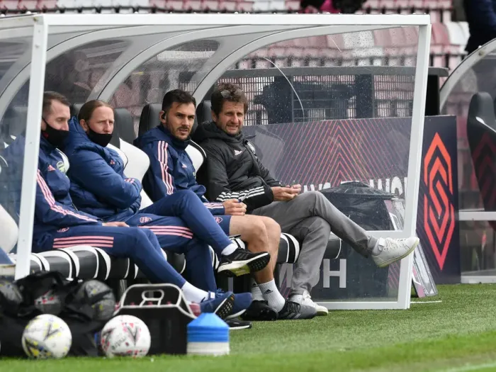Framed Print : Montemurro and Dantino Lead Arsenal Women in FA Cup Clash against Crystal Palace Framed Print : Montemurro and Dantino Lead Arsenal Women in FA Cup Clash against Crystal Palace