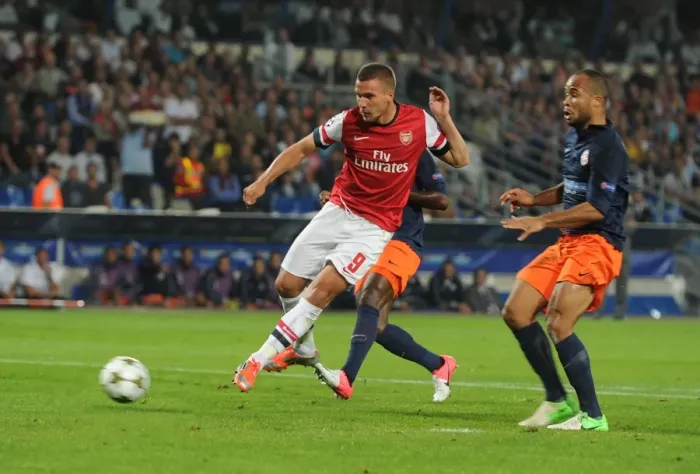 Framed Print : Montpellier vs Arsenal: UEFA Champions League Clash, 2012 Framed Print : Montpellier vs Arsenal: UEFA Champions League Clash, 2012