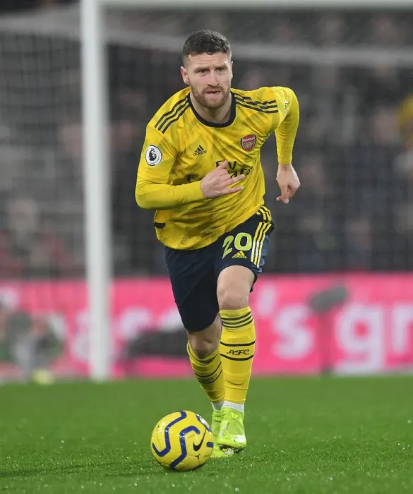 Framed Print : Mustafi in Action: Arsenal vs. AFC Bournemouth, Premier League (December 2019)