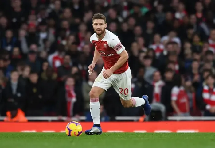 Framed Print : Mustafi in Action: Arsenal vs. Tottenham, Premier League 2018-19 Framed Print : Mustafi in Action: Arsenal vs. Tottenham, Premier League 2018-19