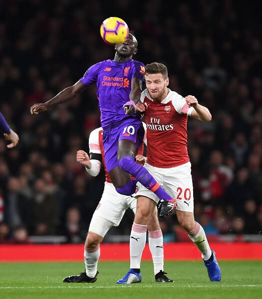 Mustafi vs Mane: Intense Battle at the Emirates - Arsenal vs Liverpool (2018-19)