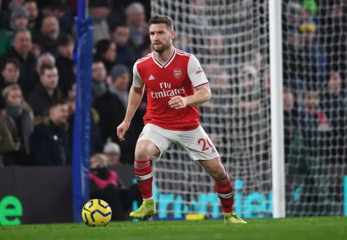 Framed Print : Mustafi's Battle at Stamford Bridge: Chelsea vs. Arsenal, Premier League 2019-20 Framed Print : Mustafi's Battle at Stamford Bridge: Chelsea vs. Arsenal, Premier League 2019-20