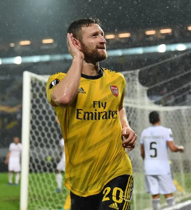 Framed Print : Mustafi's Game-Winning Goal: Arsenal Triumphs in Europa League Clash vs. Vitoria Guimaraes Framed Print : Mustafi's Game-Winning Goal: Arsenal Triumphs in Europa League Clash vs. Vitoria Guimaraes