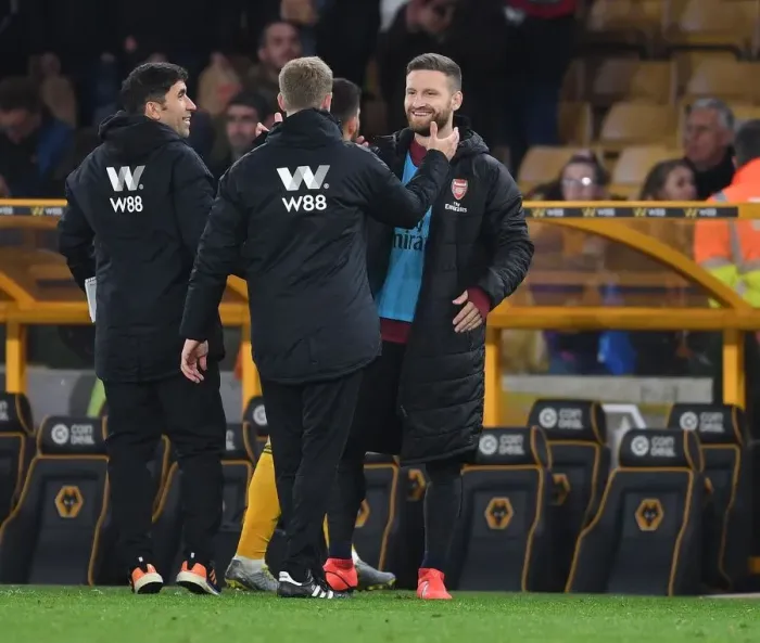 Framed Print : Mustafi's Reaction: Wolverhampton Wanderers vs Arsenal FC, Premier League 2018-19