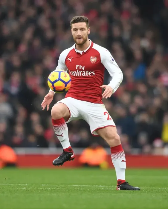 Framed Print : Mustafi's Unwavering Spirit: Arsenal vs. Tottenham Hotspur, Premier League 2017-18