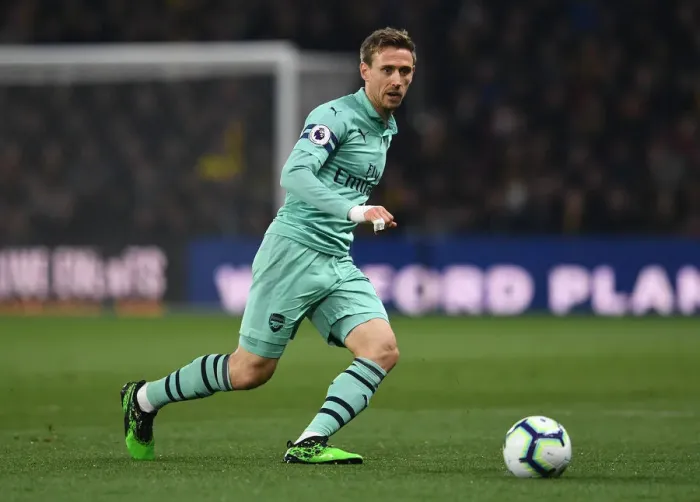 Framed Print : Nacho Monreal in Action: Arsenal vs. Watford, Premier League 2018-19 Framed Print : Nacho Monreal in Action: Arsenal vs. Watford, Premier League 2018-19