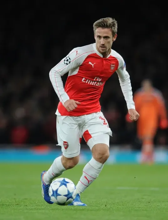 Framed Print : Nacho Monreal in Action: Arsenal vs Dinamo Zagreb, UEFA Champions League 2015-16 Framed Print : Nacho Monreal in Action: Arsenal vs Dinamo Zagreb, UEFA Champions League 2015-16