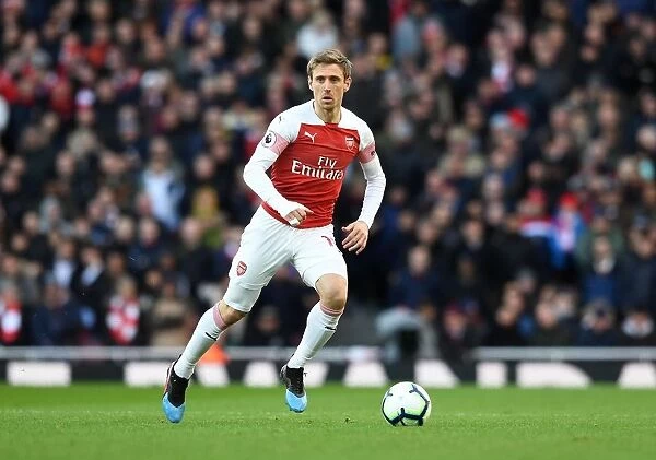 Nacho Monreal in Action: Arsenal vs Manchester United, Premier League 2018-19