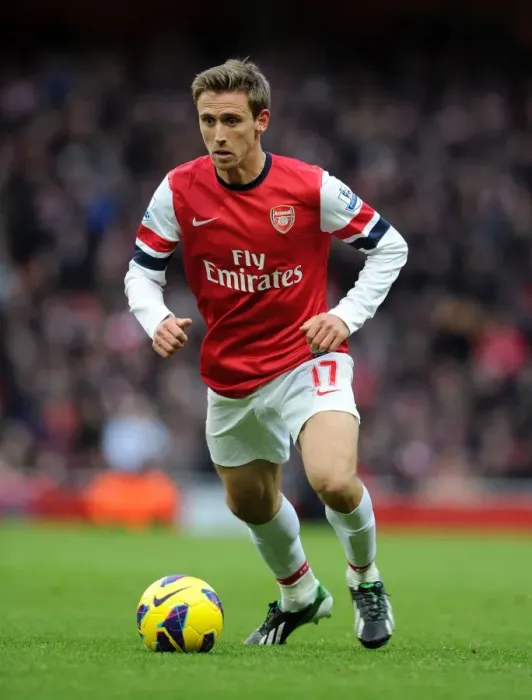 Framed Print : Nacho Monreal in Action: Arsenal vs Stoke City, Premier League 2012-13 Framed Print : Nacho Monreal in Action: Arsenal vs Stoke City, Premier League 2012-13