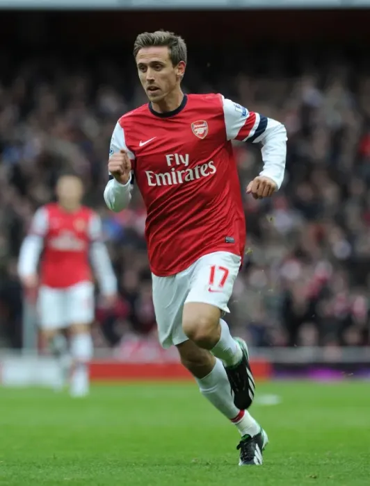 Framed Print : Nacho Monreal in Action: Arsenal vs Stoke City, Premier League 2012-13 Framed Print : Nacho Monreal in Action: Arsenal vs Stoke City, Premier League 2012-13