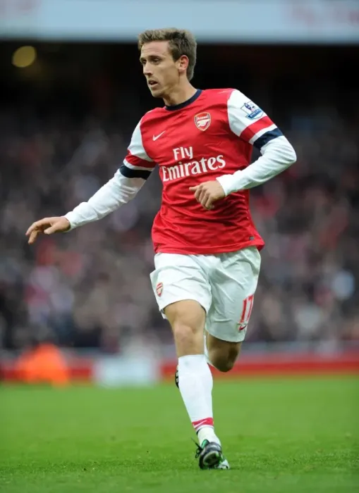 Framed Print : Nacho Monreal in Action: Arsenal vs Stoke City, Premier League 2012-13 Framed Print : Nacho Monreal in Action: Arsenal vs Stoke City, Premier League 2012-13