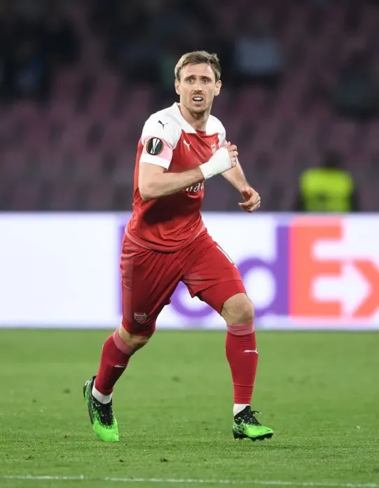 Framed Print : Nacho Monreal in Action: Arsenal's Europa League Battle at Napoli, 2019 Framed Print : Nacho Monreal in Action: Arsenal's Europa League Battle at Napoli, 2019