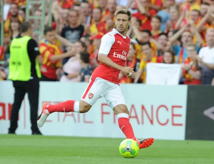 Framed Print : Nacho Monreal in Action: Arsenal's Pre-Season Battle against RC Lens (2016) Framed Print : Nacho Monreal in Action: Arsenal's Pre-Season Battle against RC Lens (2016)