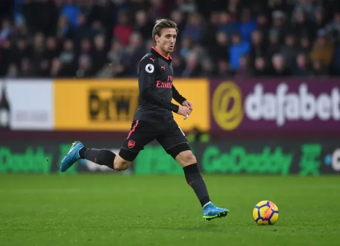 Framed Print : Nacho Monreal in Action: Burnley vs. Arsenal, Premier League 2017-18 Framed Print : Nacho Monreal in Action: Burnley vs. Arsenal, Premier League 2017-18