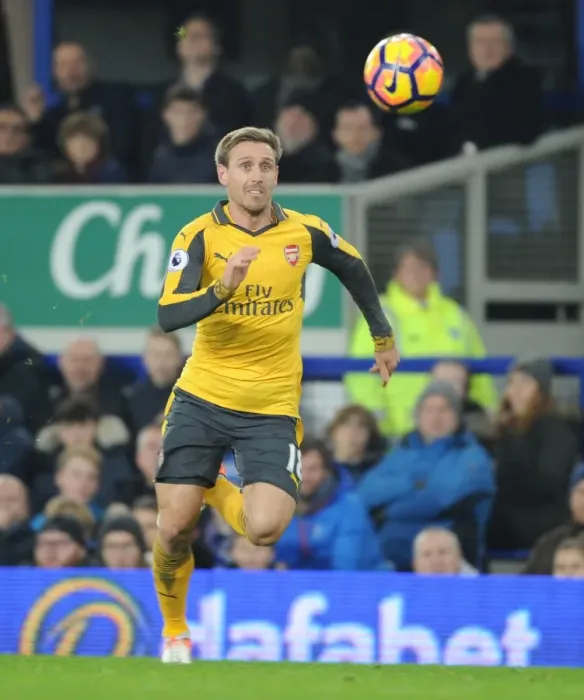 Framed Print : Nacho Monreal in Action: Everton vs Arsenal, Premier League 2016-17 Framed Print : Nacho Monreal in Action: Everton vs Arsenal, Premier League 2016-17