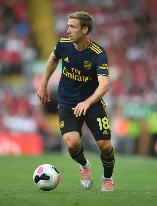 Framed Print : Nacho Monreal in Action: Liverpool vs. Arsenal, Premier League 2019-20 Framed Print : Nacho Monreal in Action: Liverpool vs. Arsenal, Premier League 2019-20