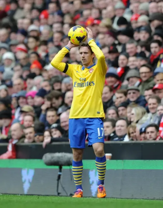 Framed Print : Nacho Monreal in Action: Liverpool vs Arsenal, Premier League 2013-14 Framed Print : Nacho Monreal in Action: Liverpool vs Arsenal, Premier League 2013-14