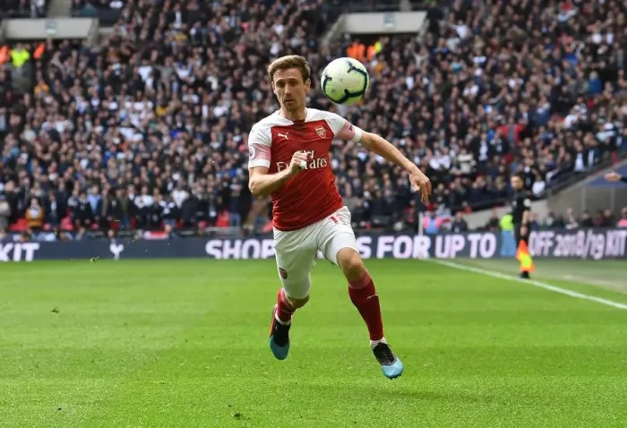 Framed Print : Nacho Monreal in Action: Tottenham Hotspur vs. Arsenal FC, Premier League 2018-19 Framed Print : Nacho Monreal in Action: Tottenham Hotspur vs. Arsenal FC, Premier League 2018-19