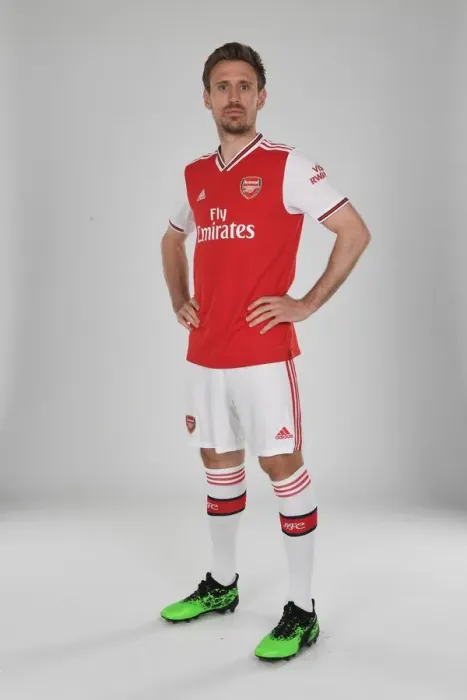 Framed Print : Nacho Monreal of Arsenal. Arsenal Training Ground