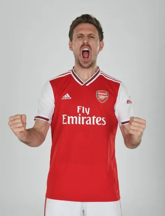 Framed Print : Nacho Monreal of Arsenal. Arsenal Training Ground