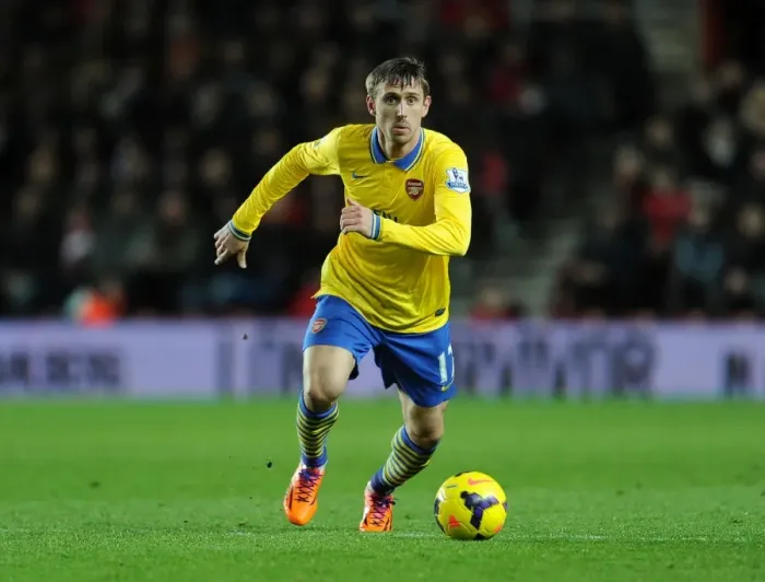 Framed Print : Nacho Monreal (Arsenal). Southampton 2: 2 Arsenal. Barclays Premier League. St. Marys Stadium Framed Print : Nacho Monreal (Arsenal). Southampton 2: 2 Arsenal. Barclays Premier League. St. Marys Stadium