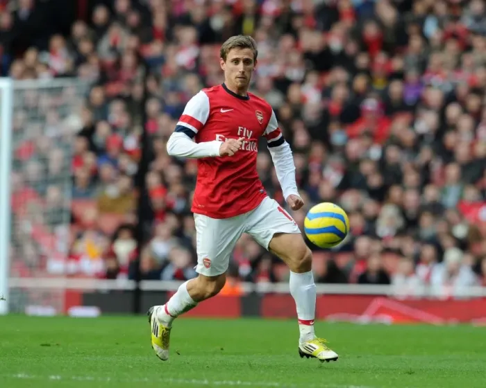Framed Print : Nacho Monreal: Arsenal's Focused Defender in FA Cup Fifth Round Showdown against Blackburn Rovers
