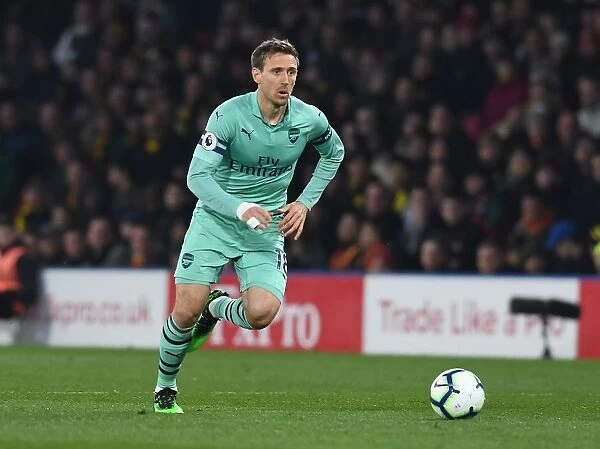 Nacho Monreal Focuses in Arsenal's Victory over Watford (2018-19)