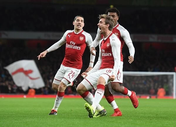Nacho Monreal Scores the Winner: Arsenal Triumphs over Chelsea in Carabao Cup Semi-Final