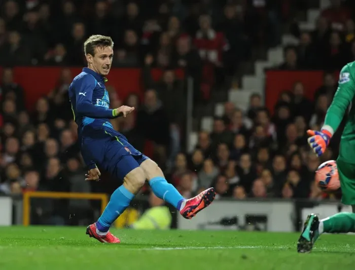 Framed Print : Nacho Monreal's Stunning FA Cup Goal: Arsenal Stuns Manchester United (2015) Framed Print : Nacho Monreal's Stunning FA Cup Goal: Arsenal Stuns Manchester United (2015)