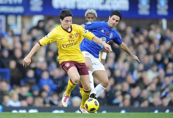 Nasri and Arteta Lead Arsenal to Victory: Everton 1-2 Arsenal, Premier League 2010-11
