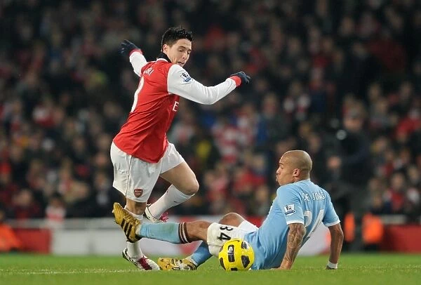 Nasri vs. De Jong: A Battle at the Emirates - Arsenal vs. Manchester City, 0-0
