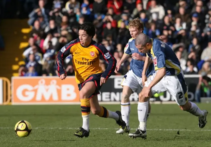 Framed Print : Nasri vs. McNaughton: The FA Cup Stalemate at Ninian Park, Arsenal vs. Cardiff City (0:0), January 2009 Framed Print : Nasri vs. McNaughton: The FA Cup Stalemate at Ninian Park, Arsenal vs. Cardiff City (0:0), January 2009